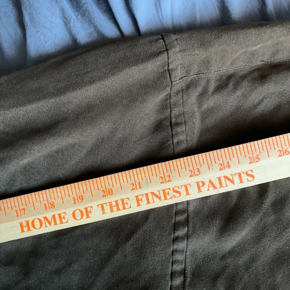 van heusen dress shirt Soft Suede Size XXL Brown 18-18 1/2 NWOT Button Up Pocket - Picture 11 of 13